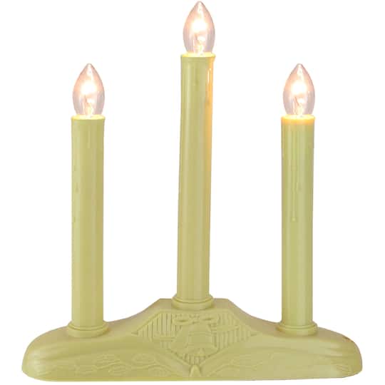 11" Christmas Candle Lamp